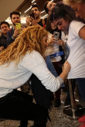 Shakira - Arriving at the Airport in Argentina 10/24/2018