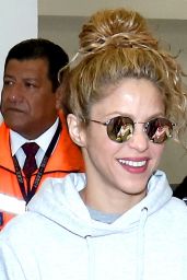 Shakira at Mexico City International Airport, October 2018