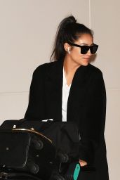 Shay Mitchell - Arrives at Haneda Airport in Tokyo 10/29/2018