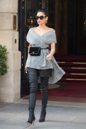 Shay Mitchell is Stylish in Paris 10/03/2018