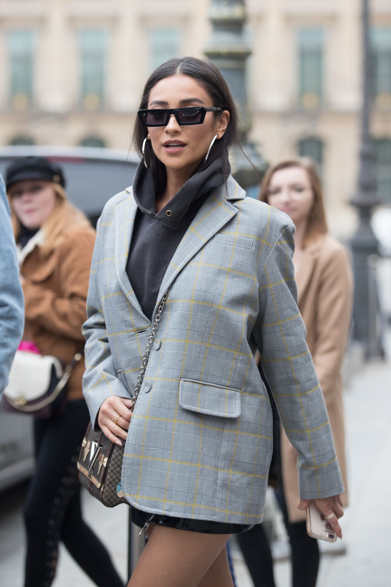 Shay Mitchell Paris for Fashion Week October 2, 2018 – Star Style