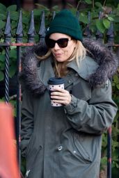 Sienna Miller - Chilly Morning in NYC 10/25/2018