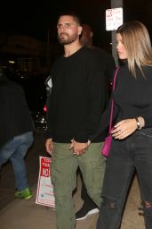Sofia Richie With Scott Disick Outside Maddox Gallery in West Hollywood 10/11/2018