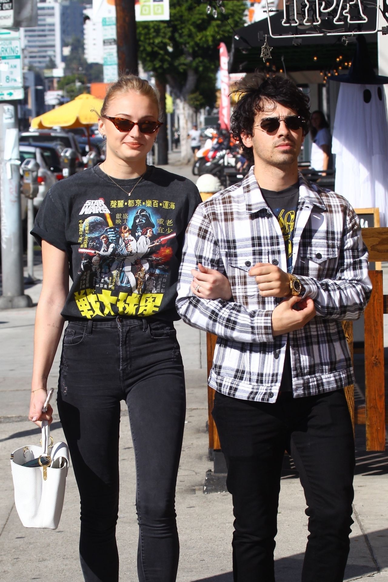 Sophie Turner and Joe Jonas Out in West Hollywood 10/27/2018 • CelebMafia