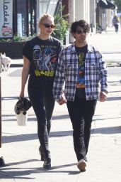 Sophie Turner and Joe Jonas Out in West Hollywood 10/27/2018