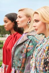 Sophie Turner, Chloe Grace Moretz and Laura Harrier - InStyle: Louis Vuitton