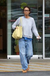 Thandie Newton Street Style - Stops by a Pharmacy in Beverly Hills 09/29/2018