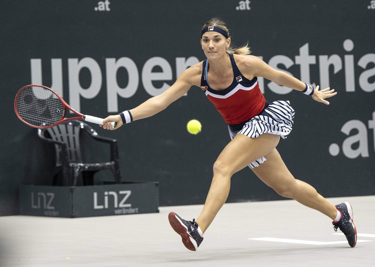 Timea Babos - Linz Open Tennis Tournament 10/11/2018 • CelebMafia