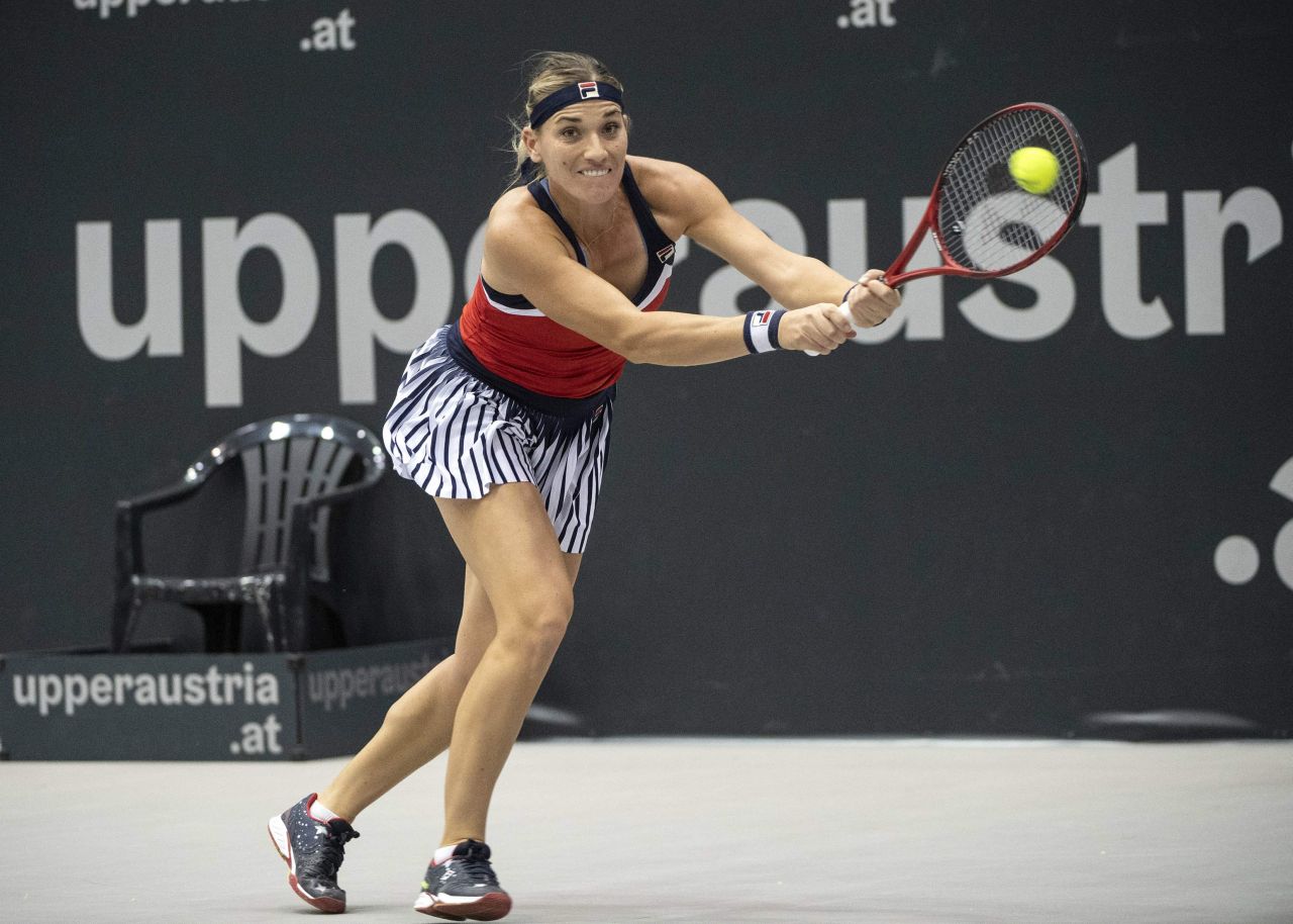 Timea Babos - Linz Open Tennis Tournament 10/11/2018 • CelebMafia