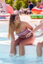 Zara McDermott and Ellie Brown in Bikinis - Ibiza 10/22/2018