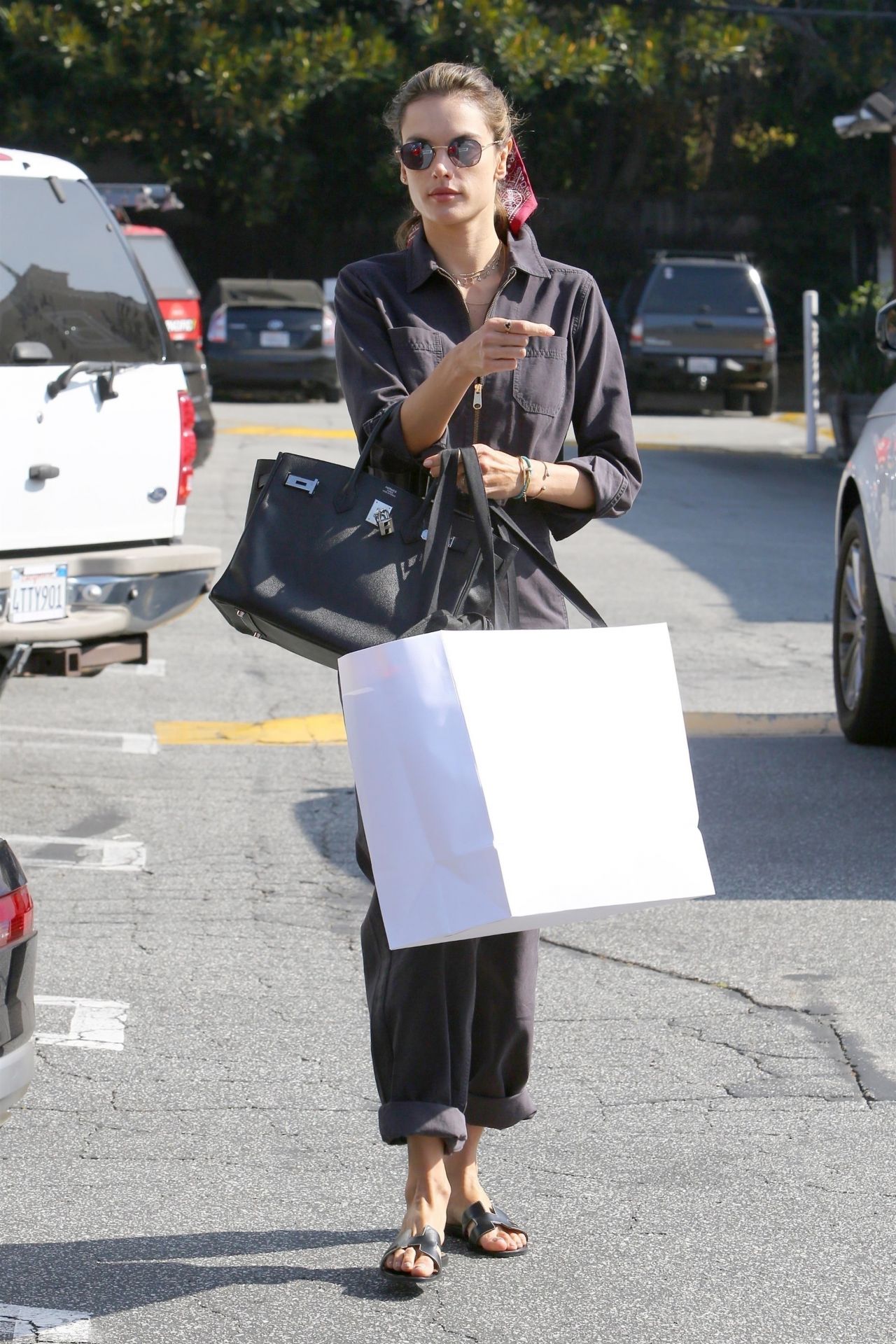 Alessandra Ambrosio and Her Mother Lucilda Ambrosio - Shopping in ...