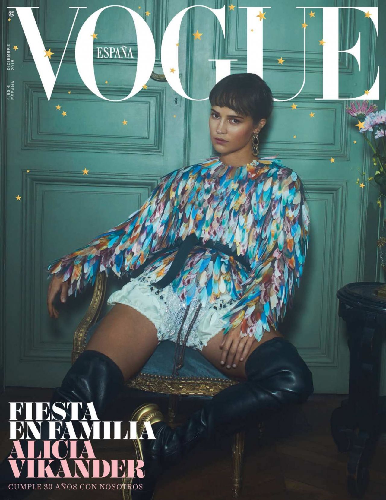 Alicia Vikander - Vogue Spain December 2018 Issue • CelebMafia