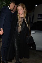 Amber Heard - Leaving Mayfair Hotel in London 11/25/2018