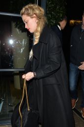 Amber Heard - Leaving Mayfair Hotel in London 11/25/2018