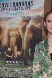 Ashley Bell - "Love and Bananas An Elephant Story" Screening in NY