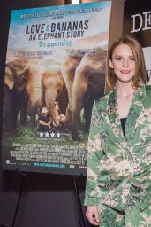 Ashley Bell - "Love and Bananas An Elephant Story" Screening in NY