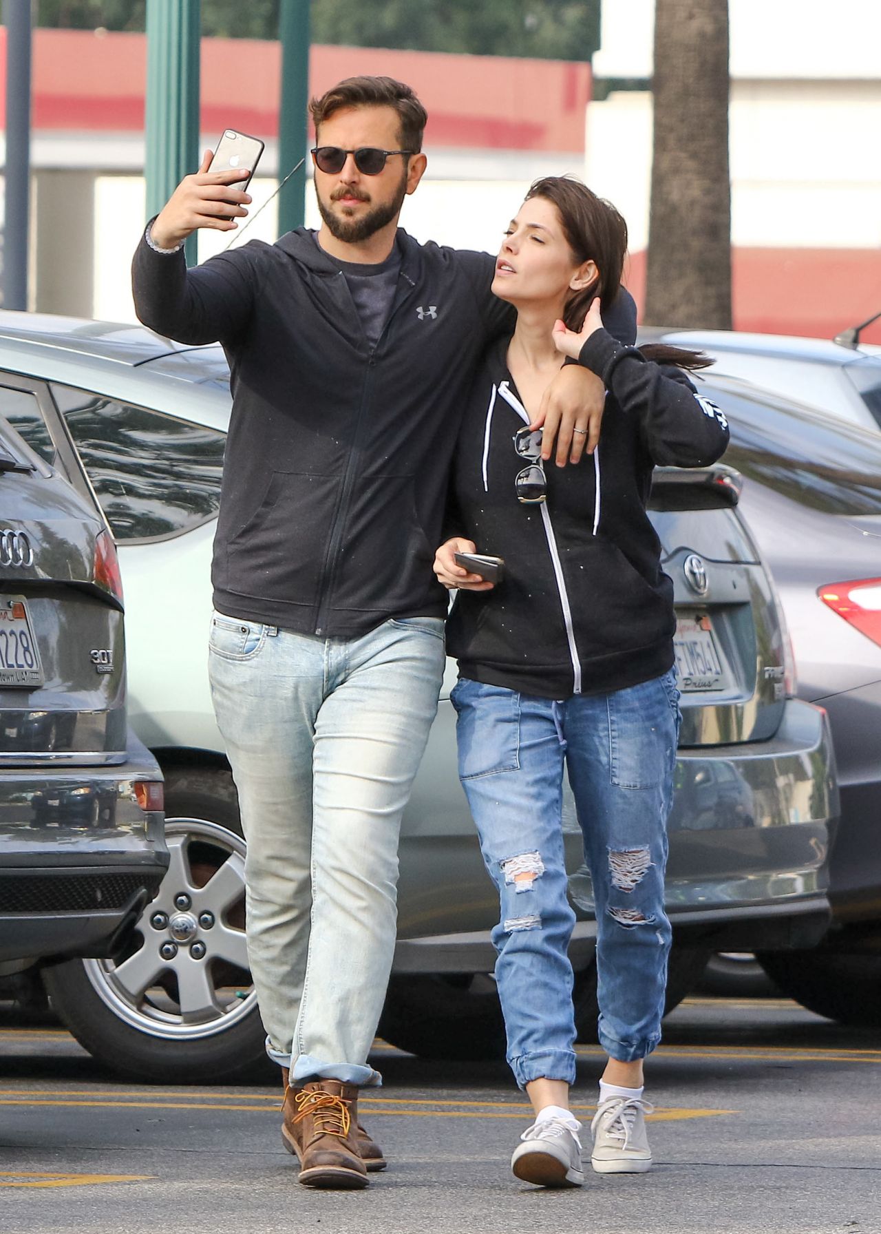 Ashley Greene and Husband Paul Khoury - Grocery Shopping in LA 11/21