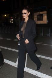 Bella Hadid Night Out Style - New York 11/04/2018