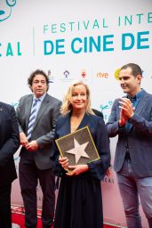 Bo Dereric - Almeria Walk of Fame at the Almeria Film Festival 2018 in Madrid
