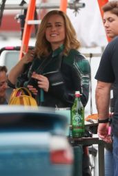 Brie Larson - "Captain Marvel" Set in Los Angeles 11/19/2018