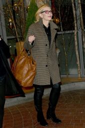 Cate Blanchett - Leaving the SOHO Hotel in London 11/22/2018