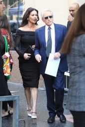 Catherine Zeta-Jones - Michael Douglas Honored With a Star on the Hollywood Walk of Fame 11/06/2018