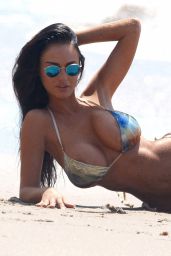 Charlie Riina Bikini Photoshoot for 138 Water in Santa Monica 11/21/2018