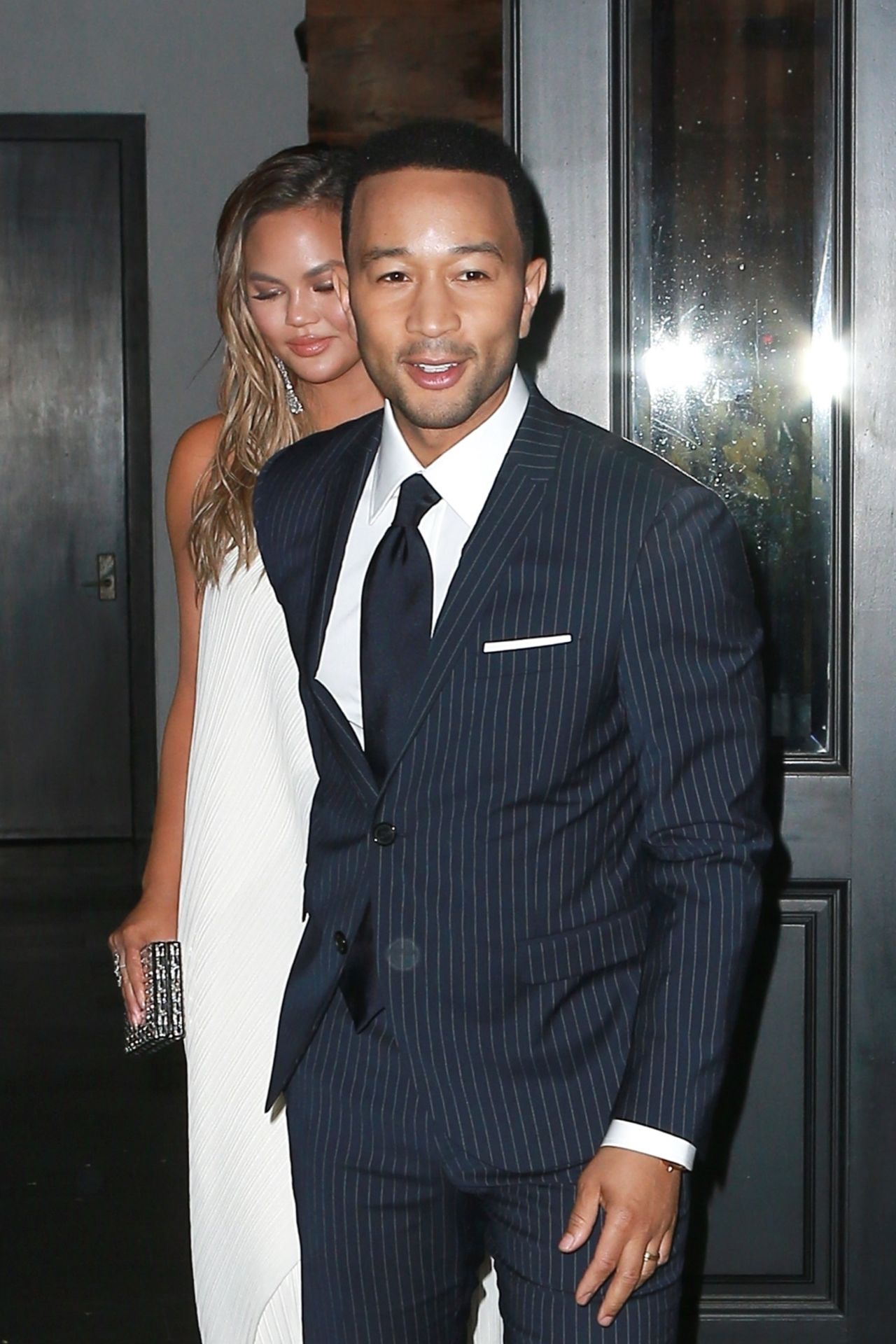 Chrissy Teigen - Heads to the Glamour Awards in New York 11/12/2018