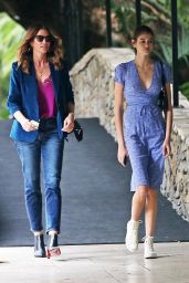 Cindy Crawford and Kaia Gerber - Exit From The Bel Air Hotel in Los Angeles 11/19/2018