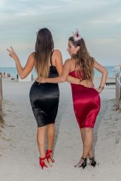 Claudia Romani and Lauren Francesca - Get Ready to Hit the Town Together in Miami 11/29/2018