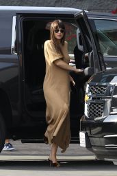 Dakota Johnson - Arriving at a Studio in Hollywood 11/17/2018