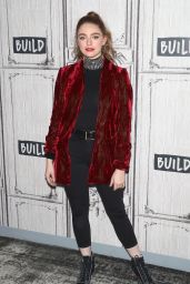 Danielle Rose Russell at the BUILD Series in NY 11/19/2018