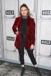 Danielle Rose Russell at the BUILD Series in NY 11/19/2018