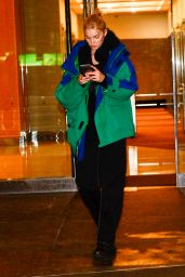 Elsa Hosk - Leaving the Victoria Secret Office in New York 11/06/2018
