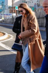 Gigi Hadid - Arrives at the Victoria