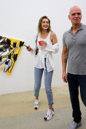 Gigi Hadid - Art Gallery Opening in Miami 11/24/2018