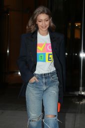 Gigi Hadid - VSFS 2018 Fittings in New York 11/04/2018