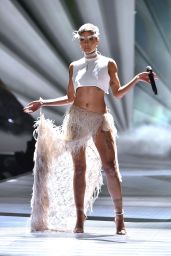 Halsey Performing at 2018 VS Fashion Show in NYC