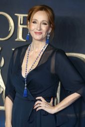 J.K. Rowling – “Fantastic Beasts: The Crimes of Grindelwald” Premiere in London