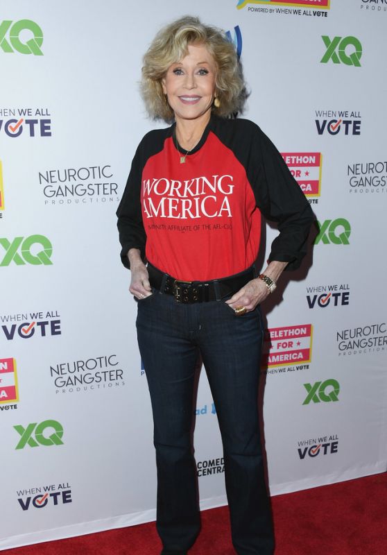 Jane Fonda – Telethon For America in Los Angeles 11/05/2018