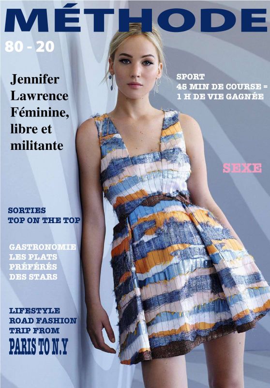 Jennifer Lawrence - Methode Magazine France November 2018