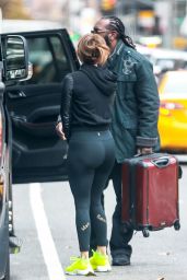 Jennifer Lopez Booty in Tights - Heading to the Gym in NYC 11/27/2018