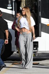 Jennifer Lopez - Shooting a Video in Miami 11/15/2018