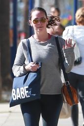 Jennifer Love Hewitt - Leaving a Gym in LA 11/06/2018
