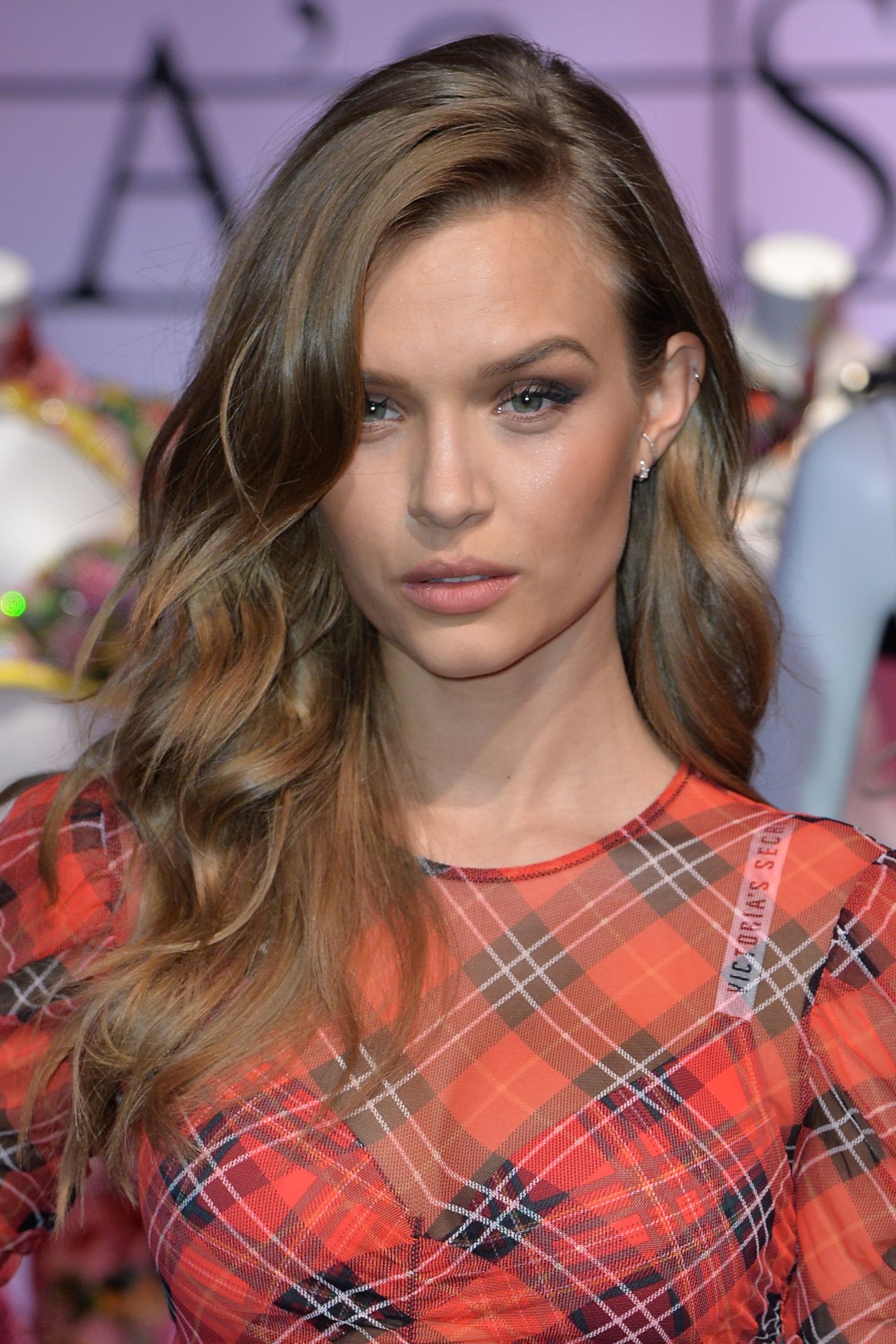 Josephine Skriver – VS Shop The Show Event in NYC 11/29/2018 • CelebMafia