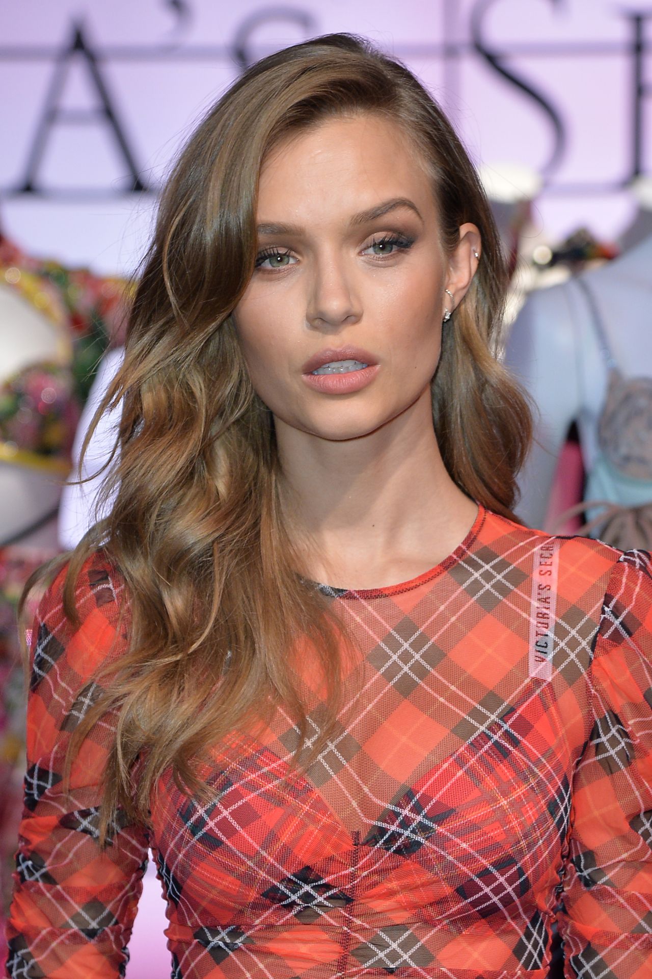 Josephine Skriver – VS Shop The Show Event in NYC 11/29/2018 • CelebMafia