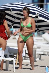 Julieanna Goddard in a Green Bikini 10/31/2018