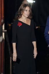 Kate Middleton - Festival of Remembrance in London 11/10/2018