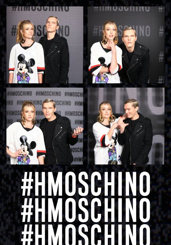 Katherine McNamara - Moschino x H&M Los Angeles Launch Event Photobooth
