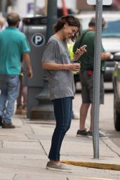 Katie Holmes - "The Secret" Set in New Orleans 10/31/2018